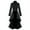 Black, variant on Fanxing Steampunk High Low Dress for Women Long Sleeve Gothic Jacket Long Victorian Waistcoat Asymmetrical Jacket Tops Retro Costumes Fall Dresses Red,XXL