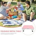 thumbnail image 3 of BESTYASH Foldable Tables Portable Folding Desk Aluminum Alloy for Students 1Pack, 3 of 8