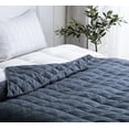 thumbnail image 3 of Ainfox Gray Warm Weighted Blanket Soft Weighted Comforter. Improve Sleep for People With Anxiety （60" x 80" 16lbs Queen Size), 3 of 4