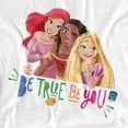 thumbnail image 3 of Disney Princess T-Shirt Adulte Be True, Be You Ariel Moana Raiponce, 3 of 4