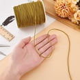 thumbnail image 6 of 100 Yards Nylon Thread Chinese Knotting Cord for Woven Bracelet Necklace Making Olive 2x1mm, 6 of 9