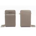 thumbnail image 2 of Bolso de hombro único Mini bolso bandolera para mujer con correa ajustable, bolsos con cremallera de patrón sólido, Mini bolso multiusos, bolso impermeable, 2 of 7