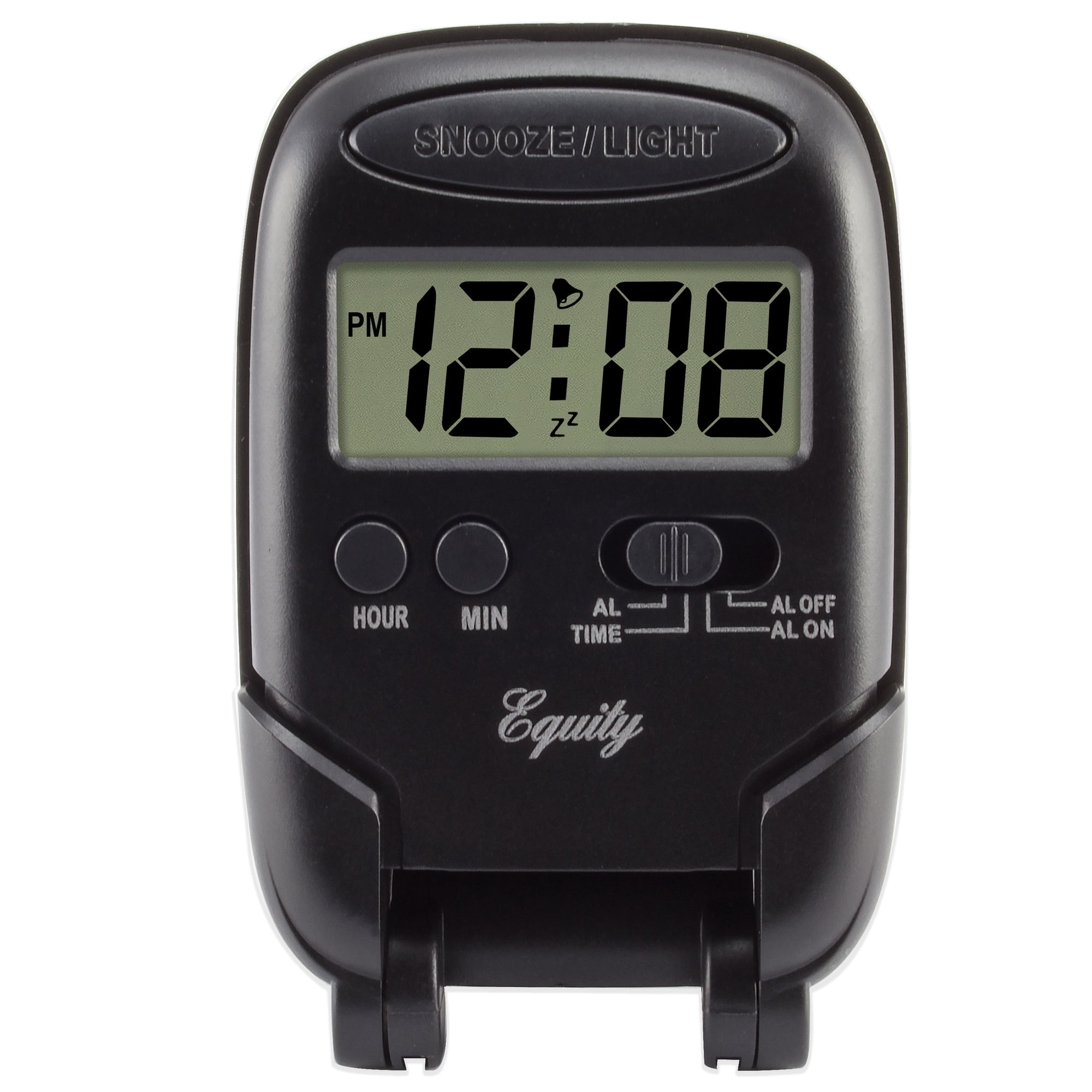 Equity by La Crosse Black LCD Fold up Travel Alarm Clock, 31302 Equity by La Crosse Black LCD Fold up Travel Alarm Clock, 31302 - 014 f 5 a 9 c d 042 4747 a 671 e