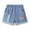 Sky Blue, variant on MEZZALL Toddler Girls Summer Denim Shorts With Watermelon & Egg Embroidery Breathable Shorts 13-14 Years