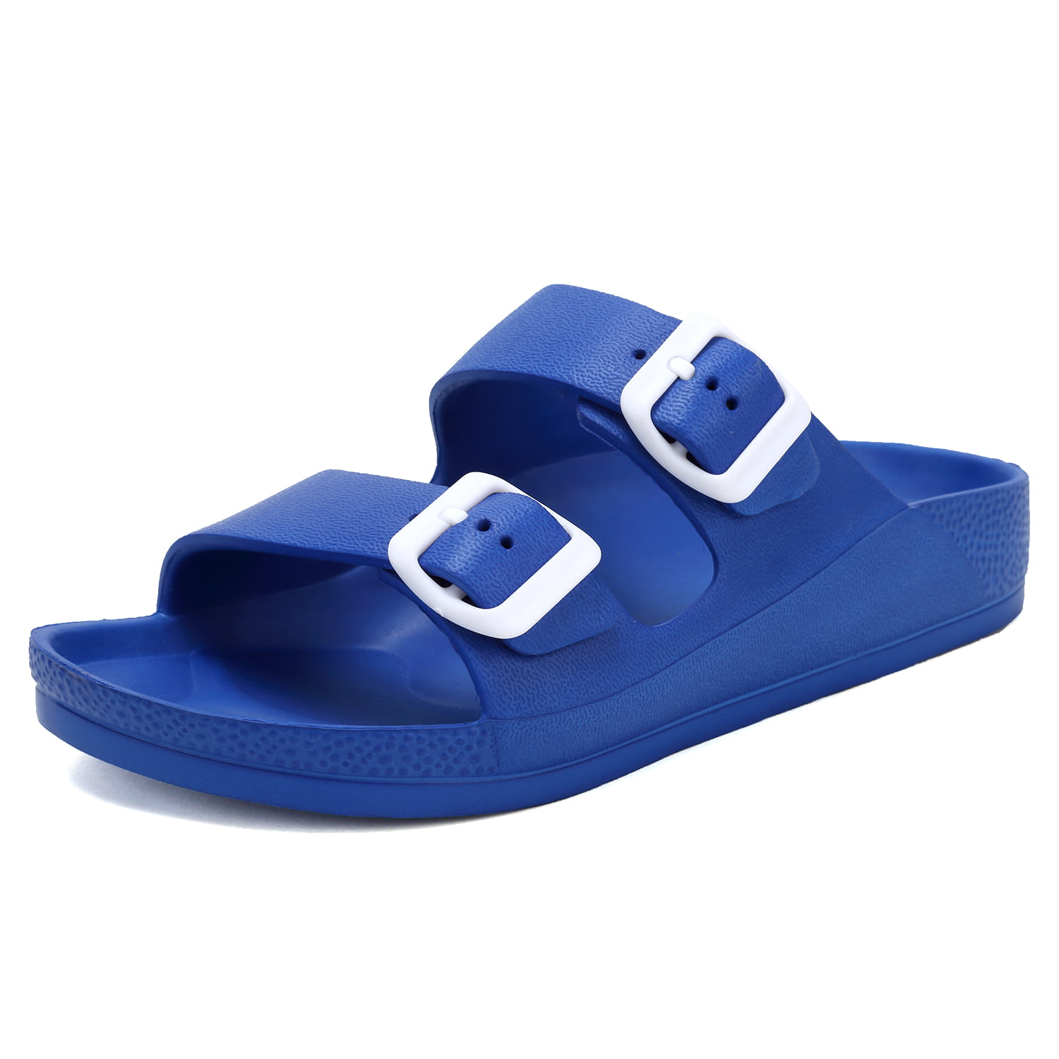 Lancholy Unisex Womens and Mens Flat Sandals Comfort Footbed Slippers Adjustable Slides Slip on EVA Shoes