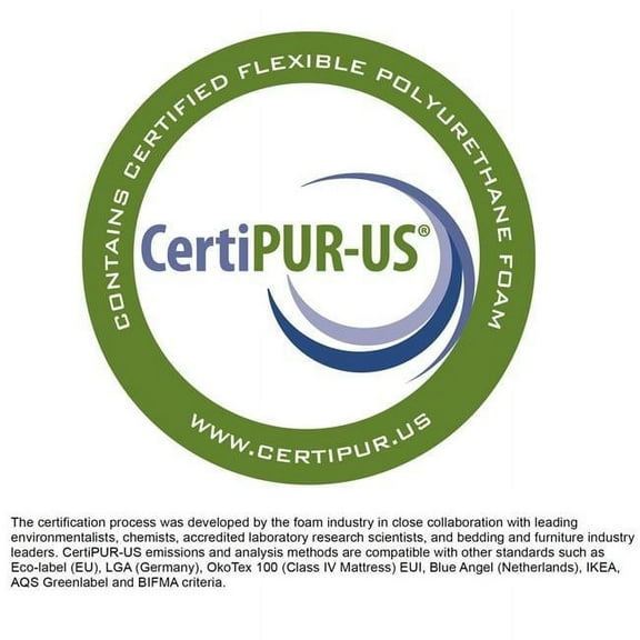 Diamond Mattress NLRF1M-1120 12 in. Capri Memory Foam Mattresses - Medium