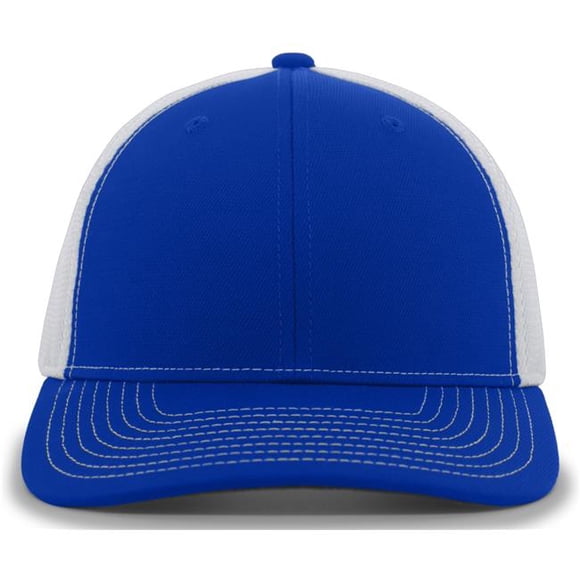 Pacific Headwear P365.126.OS Air Mesh Sideline Cap, Royal & White - One Size