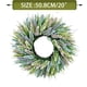 thumbnail image 3 of Anillo de Flores de Hierba Simulada XWSHYW Para Puerta de Entrada Decoración Del Hogar Primavera/Verano 2024, 3 of 6