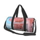 thumbnail image 1 of Fotbe Pastel Pink Beach Cafe Bolsa Deportiva de Lona Plegable con Estampado, Bolsa de Gimnasio con Bolsillo Seco/Húmedo, Bolsa de Viaje Ultraligera de Gran Capacidad, 1 of 6