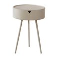 thumbnail image 2 of Side Table Storage Shelf Coffee Table Bedside Table For Bedroom Living Room Study Desk Assembly Required, 2 of 5