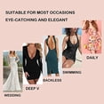 thumbnail image 4 of XL-Adhesive Strapless Silicone Bra, Invisible Backless Bra Push up Bra Backless Wedding Nipple Cover Women Reusable, 4 of 5