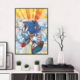 thumbnail image 3 of Póster de anime S-Sonics en papel impreso para el hogar, sala de estar, dormitorio, entrada, bar, restaurante, cafetería, arte, pintura, decoración, 3 of 5