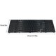 thumbnail image 4 of Sidaley Teclado de ordenador portátil, pieza de repuesto de ordenador profesional en inglés, componente de escritura, accesorios de repuesto, reemplazo Juegos de teclado y mouse para computadora, 4 of 6