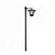 thumbnail image 2 of pstuiky Postes de luz para exteriores lámparas de pie decorativas vintage para patio jardín patio puerta delantera o trasera lámparas solares de pie para exteriores., 2 of 7