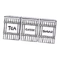 thumbnail image 3 of 3 recipientes para café, té y azúcar con tapas sellables, prácticos y multifuncionales. Estilo C, 3 of 9
