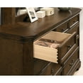 thumbnail image 6 of Traditional Bedroom , Antique Walnut Palette, Queen Bed, Dresser, Mirror, Nightstand 4 Brightening,, 6 of 6