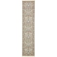 thumbnail image 1 of Unique Loom Narenj Textured Hunting Design Rug 3' x 13' Runner Ivory/Tan, 1 of 13