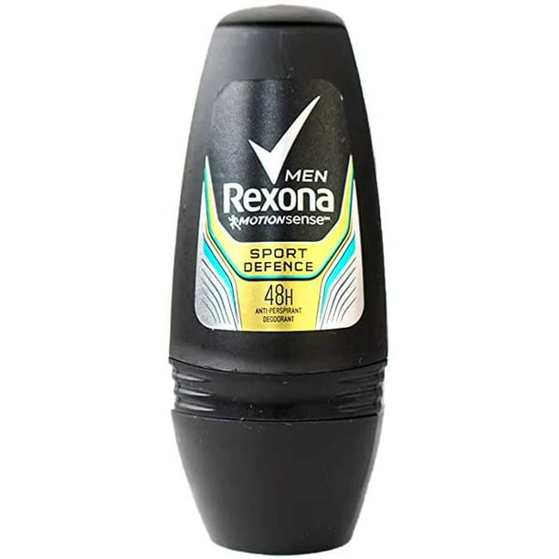 Met andere woorden gekruld Spektakel Rexona Men Sports Defense Roll On Deodorant (2oz) 50ml- Bottle of 1 -  Walmart.com