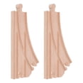 thumbnail image 4 of 2 piezas de accesorios para vías de tren de madera, vías de cambio multidireccionales, juguete educativo para niños, piezas de vías de ferrocarril expandibles compatibles con juegos de trenes Thomas., 4 of 7