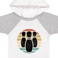 thumbnail image 4 of Inktastic Bowling Sunset for Bowler Silhouette Bowling Pins Boys or Girls Baby Bodysuit, 4 of 5