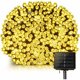 thumbnail image 1 of Guirnalda de luces solares para decoración de exteriores, 300 LED de color blanco cálido, 32 m, 8 modos, 1 of 5