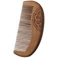 thumbnail image 1 of Wood Comb Fine Tooth Comb Chinese Style Comb Detangling Comb Styling Comb for Women, 1 of 3
