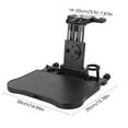 thumbnail image 2 of Protoiya Car Backseat Tray Table Foldable Seat Back Laptop Desk Stable Auto Back Seat Organizer Vehicle Eating Food Tray with Swivel Phone Holder Passenger Travel Tray Reusable for Travel, 2 of 8