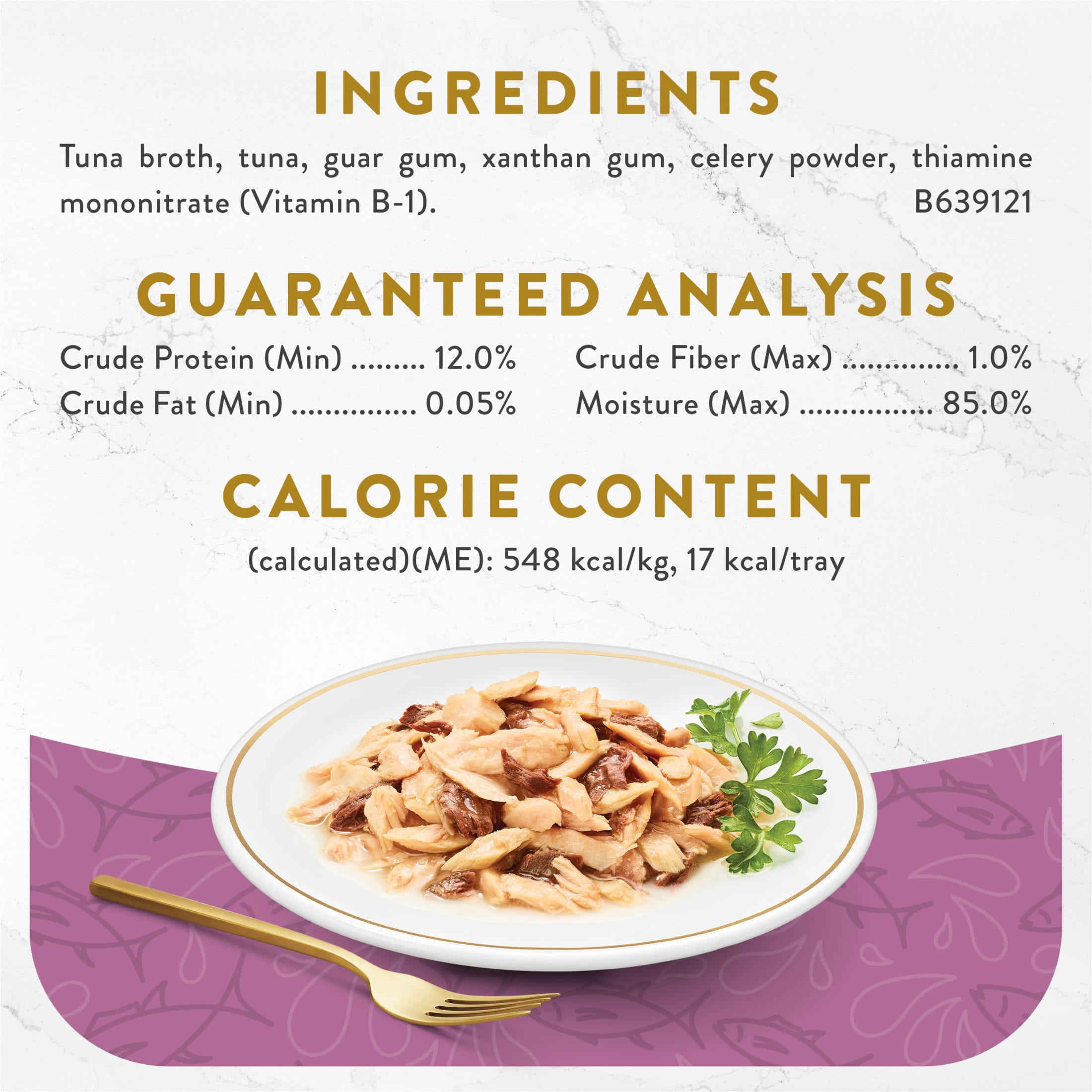 Purina Fancy Feast Appetizers Wet Cat Food, Flaked Tongol Tuna in Broth, 1.1 oz Trays (10 Pack)