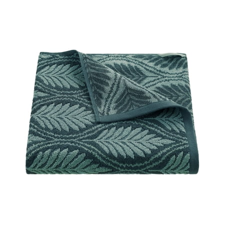Martex Restore Fern Ogee Bath Towel, 30" x 56", Jade