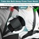 thumbnail image 4 of Ajustador De Cinturón De Seguridad De Coche, Posicionador De Correa De Protector De Cuello De Hombro Automotriz Universal Para Camiones SUV, 4 of 7
