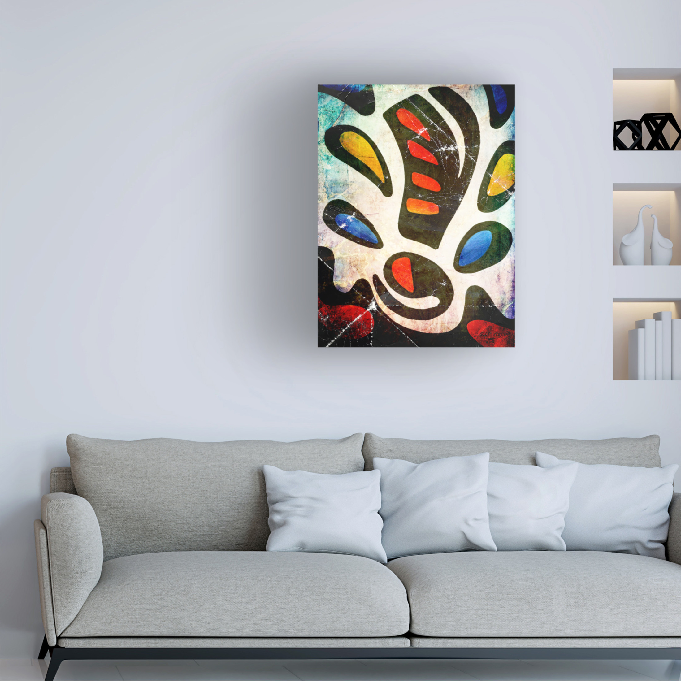Trademark Fine Art Rafal Kulik  The abstraction Canvas Wall Art
