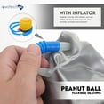 thumbnail image 2 of InnotechSC Peanut Ball - Anti Burst Exercise Ball for Labor Birthing, Physical Therapy for Kids, Core Strength, Flexible Seating, Home & Gym Fintness, sensory chair Wiggle Seat (Include Pump), 2 of 10