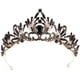 thumbnail image 1 of KAKOWELY Diadema con corona de diamantes de imitación, diadema decorativa, accesorio para el cabello de boda, 1 of 4