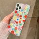 thumbnail image 5 of Funda de teléfono suave con patrón de frutas de verano para iPhone 11 12 13 14 15 16 Pro Max XR XS X 7 8 Plus SE2 Funda de silicona transparente a prueba de golpes, 5 of 5