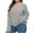 Gray winter tops, variant on Holiday Usmixi Womens Sweater Winter Plus Size Sweater for Women Long Sleeve V Neck Casual Solid Tunic Tops Ladies Cozy Knitted Ribbed Pullover Sweater with Tassel Big Saving