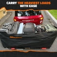 thumbnail image 5 of Mockins 40 Cu Ft. Waterproof Car Carrier Cargo Bag (84"x24"x34") with Buckle Straps, Lock and Storage Bag, 5 of 9