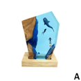 thumbnail image 5 of CUJM Diver Ocean Night Light, Whale Shark /Turtle Lamp Handmade Night P8R7 R9V2, 5 of 5