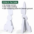 thumbnail image 2 of 2 Pcs 16" Wood Rabbit Cutouts for Painting, Unfinished Wooden Decor Kit for Adults, 2 of 7