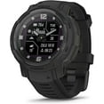 thumbnail image 2 of Garmin Instinct Crossover Solar Tactical (Black) Hybrid Rugged Smart Watch | Bundle with PlayBetter Portable Charger & Screen Protectors | Luminescent Analog Hands & Digital Display, 2 of 8
