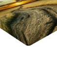 thumbnail image 2 of Ambesonne Nature Fitted Sheet, Road Field with Ripe, Twin XL Size, Multicolor, 2 of 3