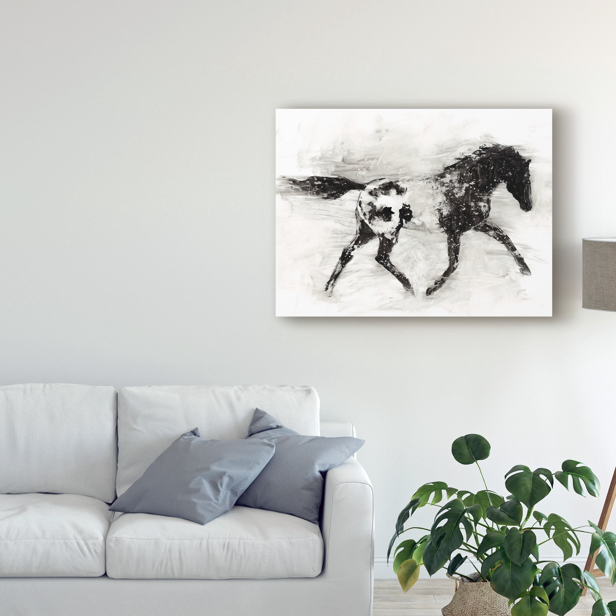 Trademark Fine Art 'Rustic Appaloosa I' Canvas Art by Ethan Harper