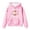 Pink, variant on Tiijoy Toddler Girls Hoodie Capybara Print Casual Hooded Sweatshirt Pullover, Sizes 4-5T