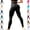 Black, variant on 2026 Upgraded 3d Anti Cellulite Leggings For Women, Seamless Scrunch Butt Lift Yoga Pants, High Waisted Compression Gym Tights for Workout