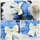 thumbnail image 4 of Vestido para perro, suéter de invierno para perro, falda vaquera para cachorro, vestido de princesa para perro, ropa para mascotas, talla M, 4 of 5