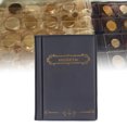 thumbnail image 1 of Coin Collection Album, Coin Collection Supplies Holder Book PVC Portable Coin Holder Book For Collectors, 1 of 8