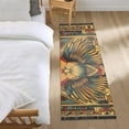 thumbnail image 3 of Yayeee Runner Rug for Bedroom 2'x6' Machine Washable Hallway Non Slip Mat, Retro Abstract Eagle, 3 of 8
