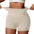 thumbnail image 2 of Pantalones ajustados de yoga y fitness de cintura alta para mujer - Poliéster, correa trasera en la cintura, color liso - S-XL, 2 of 6