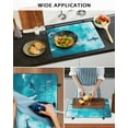 thumbnail image 6 of nqOlkjepod Large Induction Cooktop Protector Mat 28.5"x20.5", Blue Ocean Shark Stove Top Covers for Electric Stove, Summer Coastal Wave Nautical Stove Burner Cover Mats, Glass Top Stove Cover, 6 of 8
