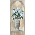 thumbnail image 3 of Unknown 12x24 Black Modern Framed Museum Art Print Titled - Vase White Flowers, 3 of 5