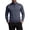 Dark Gray, variant on Half-Zip Stand Collar Mesh Sport Long-Sleeve Top, Breath Quick-Dry Fabric for Early Morning Runs Black M